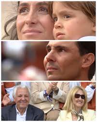 The Roland Garros Royal Family. 🧡👑💚 -- #RolandGarros #FrenchOpen  #RafaNadal #Nadal #RafaelNadal