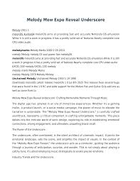 Melody Mew Expo Reveal Underscore