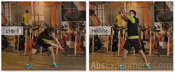 Bodyweight Wood Chop Exercise Build A Strong Core For Sports And Life Adventures With This Standing Ab Standing Ab Exercises Abdominal Exercises Abs Workout