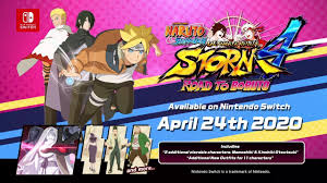 As they get older and they gain (or lose, as the case may be) control over their tailed beast's power, they are also able to transform into their tailed beast to varying degrees. Naruto Shippuden Ultimate Ninja Storm 4 Road To Boruto Switch Version Confirmed For The West Nintendosoup