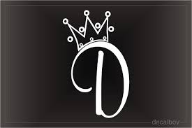 The shocking facts about vitamin d. Crown Letter D Initial Decal Initials Decal Letter D Tattoo D Letter Design