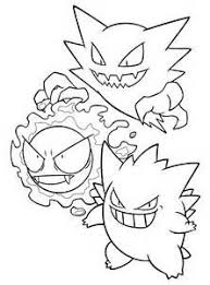 Pokemon Haunter Coloring Page Sketch Template Pokemon Coloring Pages Pokemon Coloring Sheets Pokemon Coloring