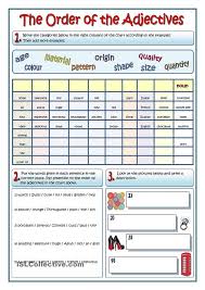Qualitative adjectives are those adjectives which can describe quality of living beings or we cannot count qualitative adjectives. The Order Of Adjectives Order Of Adjectives Adjective Worksheet Adjectives