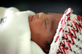 S.A.'s 1st baby is an early arrival