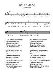 Bella Ciao Paroles De Chansons Partition Piano Facile Partitions Violon