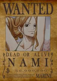 Every one shock when luffy defeated katakuri one piece 873 full english sub. One Piece Wanted Posters Nami Displate Artwork By Artist Sylvain Massot Part Of A 17 Piece Set Featuring Artwo One Piece Anime One Piece Bounties One Piece