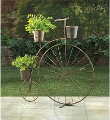 Hello beauites today i will be creating a farmhouse plant stand/table this can be used indoors or outdoors. Old Fashioned Bicycle Plant Stand Farmhouse Outdoor Pots And Planters By Koolekoo 10016041 Houzz