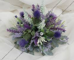 Scottish Thistle Flower Arrangements Wedding Flower Decorations Thistle Wedding Flowers Scottish Flowers