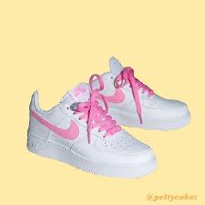 Nike Pink Air Force 1 Png Nike Air Force Sneaker Air Force Nike