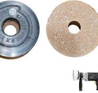Surie Polex Round Synthetic No. 7 Abrasive for Marble, Granite, Terrazzo,  Stone Polishing - Polyamade Pack of 1 | 7/5EX for Marble and Granite : ...