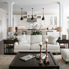 Farmhouse Open Kitchen Living Room 25 402 Open Concept Living Room Kitchen Ho Traditional Design Living Room Open Concept Living Room Traditional Living Room