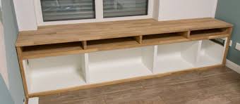 Das gestell der bank bauen a. Sitzbank Mit Stauraum Vor Fensterbank Bauen Ein Ikea Hack Sitzbank Mit Stauraum Eckbank Selber Bauen Sitzbank Selber Bauen