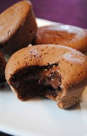 Hot Brownies Mit Flussigem Schokokern Einfacher Nachtisch Leckereien Nachspeise