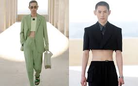 As if the style was just waiting for the vestiges of toxic. The Men S Crop Top According To Fendi