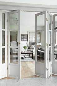Don't limit yourself to swinging doors! 13 Best Bifold Glass Doors Ideas French Doors French Doors Interior Doors Interior