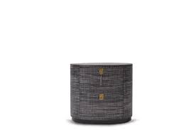 Oval Raffia Bedside Table Carlyle Collective Bedside Table Bedside Table Contemporary Bedside Table Design