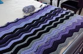 My aunt in law gave me the pattern to make this pretty crochet. 26 Free Crochet Ripple Afghan Patterns Allfreecrochetafghanpatterns Com