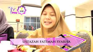 ))) kuliah dhuha jemputan muslimat bersama ustazah fatimah syarha tajuk : Ustazah Fatimah Syarha Pmh Youtube