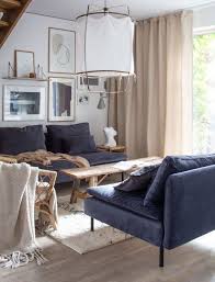 Bemz Indigo Simply Velvet Cover For Ikea Soderhamn Arm Chair Covers Living Room Home