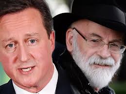 Prime Minister David Cameron pays tribute to author Terry Pratchett: "His  books fired the imagination of millions"