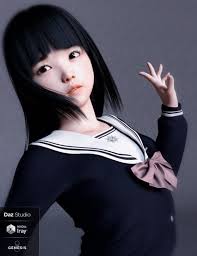 daz studio4 日本人キャラを使いたい 作りたい人へ まとめ 2019 07 24更新 daz3dでcreate3d 3d cg制作作業日記 日本人 顔 コスプレの女の子 キャラ