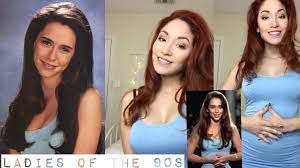 Jennifer love hewitt's hair looks beautiful when she wears it in an updo because it showcases her long neck and pretty features. Jennifer Love Hewitt Makeup Hair Tutorial Ladies Of The 90s Youtube