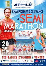 Calendrier de la planète marathon 2020. Championnats De France De Semi Marathon 2020 Les Sables D Olonne P L Federation Francaise D Athletisme