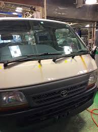 札幌板金 トヨタハイエースバン サビ修理 全塗装 札幌市の板金塗装 キズへこみ事故車の修理 車の修理 車 板金 トヨタハイエース
