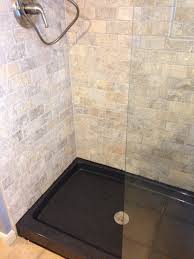 The Onyx Collection Shower Base Color Thunder And Travertine Subway Tile Onyx Shower Shower Wall Shower Base