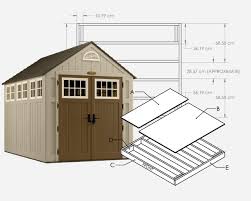 Suncast 8' x 10' tremont storage shed. Sheds 101 Suncast Corporation