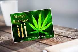 Happy Birthday Instant Download Greeting Card 420 Card Stoner Greeting Card Marijuana Instant Download Happy Birthday Stoner Card Happy Birthday Birthday Happy
