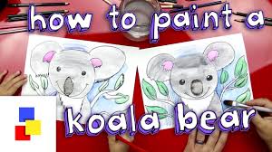 How To Paint A Koala Bear With Watercolor Pencils Art For Kids Hub Bear Watercolor Kids Watercolor