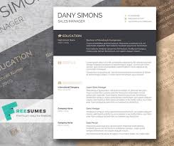 resume template word