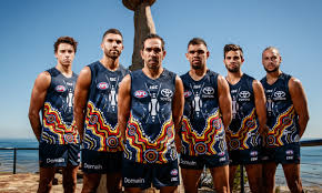 The adelaide football club, nicknamed the crows, is an australian rules football reserves team which competes in the south australian national football league (sanfl). Art On The Field The Crows Indigenous Round Guernsey Citymag