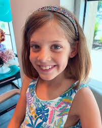 It's hard to believe she's nine today. Nine years since she came rocketing  into our world— unexpected, unstoppable, full of surprise and purpose. A  gift we didn't know we needed until she