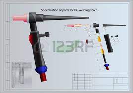 Specification Of Parts For Tig Welding Torch Tig Welding Welding Welding Torch