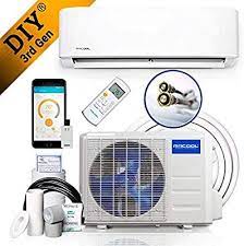 Amazon Com Mrcool Diy 24k Btu 20 Seer Ductless Heat Pump Split System 3rd Generation Energy Star 230v 24 000 Ductless Heat Pump Heat Pump Heat Pump System
