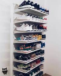 50 Amazing Shoes Rack Design Ideas That Are Trending Today 02 Maanitech Com Shoes Shoesrack Rack Decorat Closet Shoe Storage Closet Designs Diy Shoe Rack
