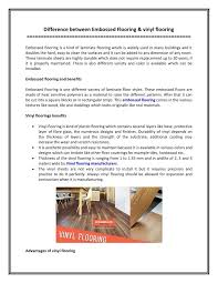 Difference Between Embossed Flooring Vinyl Flooring Vinyl Flooring Flooring Plastic Flooring