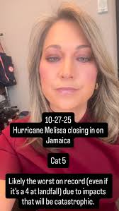 Hurricane Melissa will likely be the worst hurricane