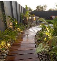 Oh How I Love A Great Garden Path The Impatient Gardener Tropical Backyard Landscaping Backyard Landscaping Designs Backyard Landscaping