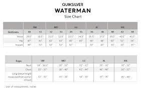 17 Thorough Quiksilver Size Chart Women