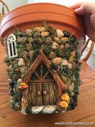 Whimsical Diy Fairy House Planter Life Creatively Organized Diy Fairy Fairy Garden Designs Fairy House Diy