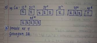 Atom Cu Mempunyai Nomor Atom 29 A Tuliskan Konfigurasi Elektron Dan Diagram Orbitalnya B Brainly Co Id
