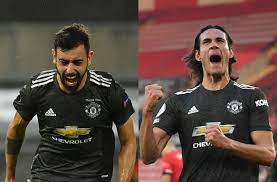 Manchester united manager ole gunnar solskjaer congratulates pogba and. Fernandes And Cavani Script History In Southampton Triumph