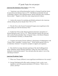 American Revolutionary War Topics 1776 1783