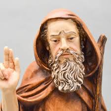 Statua Sant'Antonio Abate.