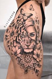 80 Fotos De Tatuagens Femininas Na Perna Para Se Inspirar Fotos E Tatuagens