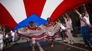 The national puerto rican day parade was to occur on june 14; New York S Puerto Rican Day Parade Stirs Tensions About Statehood