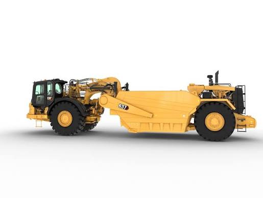 Caterpillar 637B Scraper